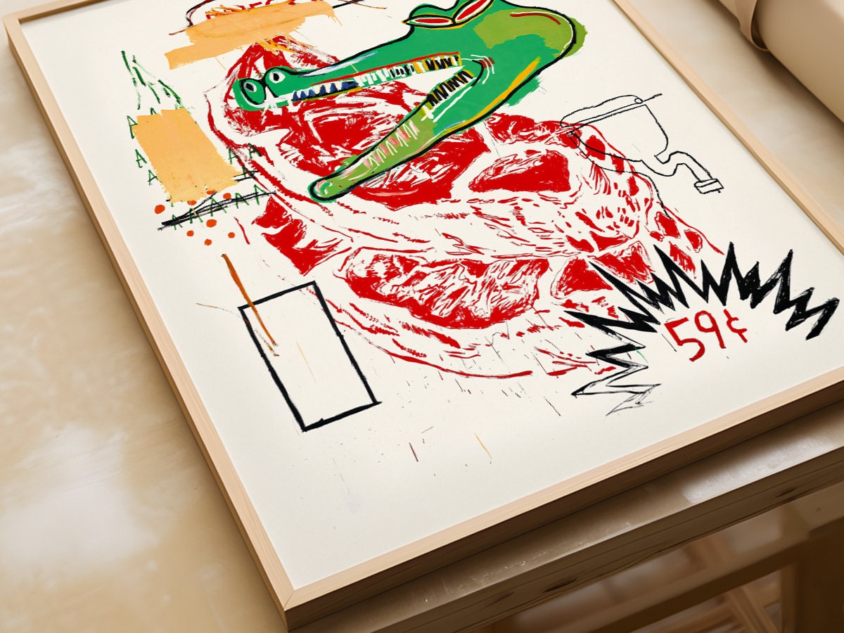 版画 Jean-Michel Basquiat and Andy Warhol ORIGINAL 2023 JEAN-MICHEL BASQUIAT ANDY WARHOL EXHIBITION