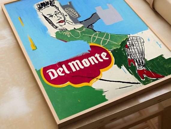 Basquiat X Warhol Collaboration Four Hands, Del Monte Basquiat X Warhol Collaboration Four Hands, Del Monte