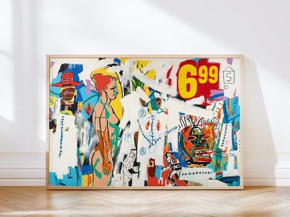 Andy Warhol × JEAN-MICHEL BASQUIAT #4 Andy Warhol × JEAN-MICHEL BASQUIAT #4（Basquiat x Warhol