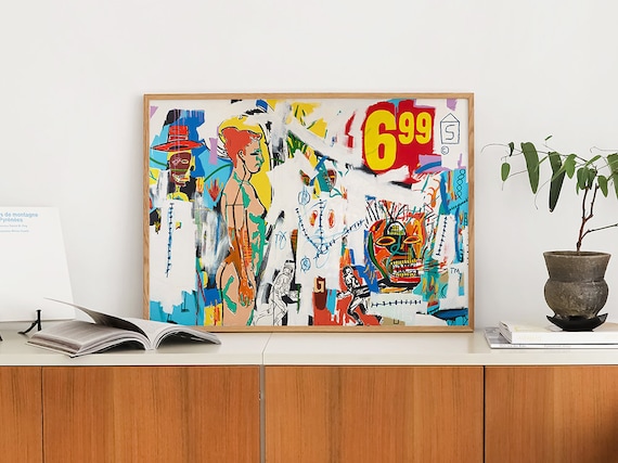 版画 Jean-Michel Basquiat and Andy Warhol $18 M. Painting by Basquiat and Warhol Heads to Sotheby's