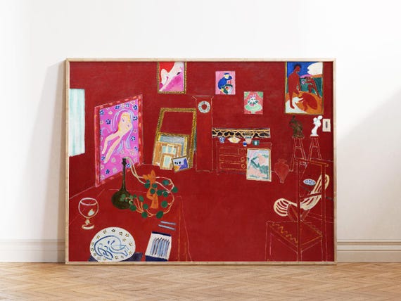 The Red Studio Henri Matisse