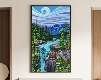 VIEWPOINT - Rocky Mountain Art Print | Fine Art Giclée | Canvas or Paper