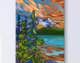 SEA TO SKY #2 - Pacific Coast Fine Art Print | Gallery Quality Stretched Canvas or Unstretched Canvas or Fine Art Paper | Canadian Made