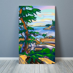 THE VIEW WEST - Pacific Coast Limited Edition Art Print | Giclée Fine Art Print | Canvas or Paper | Wall Art | Vancouver Island | Ucluelet