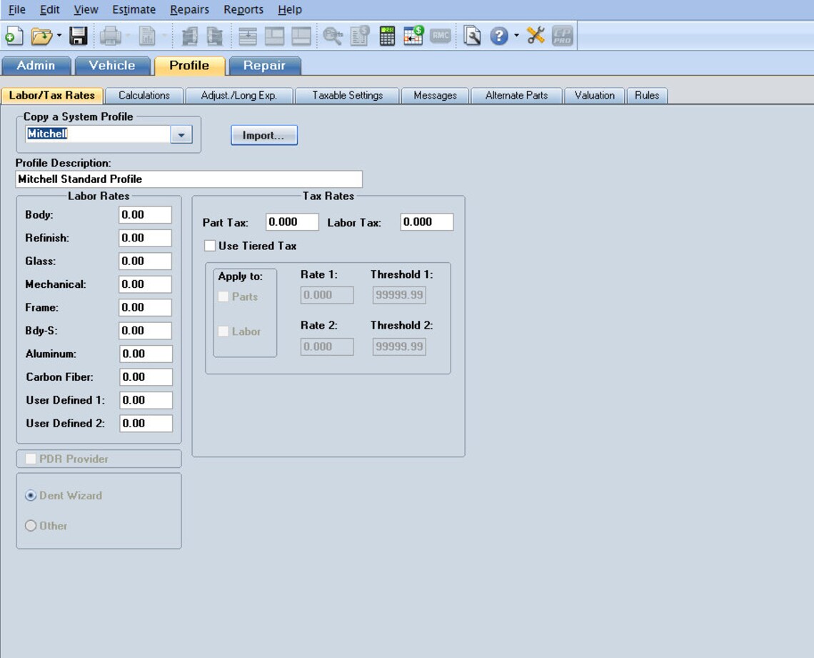 Auto Body Repair Estimating Software 12.2020 Etsy