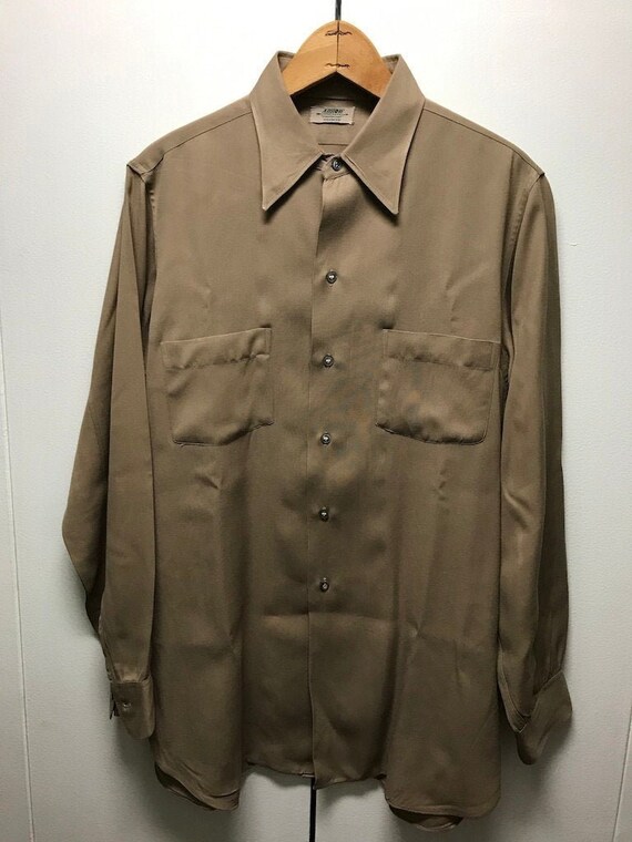Vintage Arrow Doubler Rayon Shirt