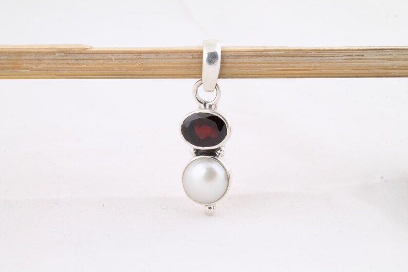 gemstone pendant Multi stones Pendant,Semi-Precious Stone Pendant 925 Sterling Silver Silver Pendant elegant Finished Stones pendant