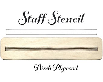 Music Staff Ruler - Etsy
