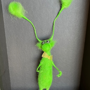Neon Cockroach , Needle felted cockroach, felt toys , Animal , wooll , Woollen Toy , Gift , Decor , Christmas , Miniature , Beetle , Present