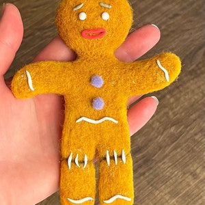 ginger cookies, gingerbread , Needle felted cockroach, felt toys , Animal , wooll , Woollen Toy , Gift , Decor , Christmas , ukrainian shop