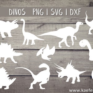 Dinosauro Bundle SVG DXF PNG Plotter File Vector Cricut Brother Silhouette Download digitale Baby Dinosaur Dinos T-Rex Boy Girl Egg