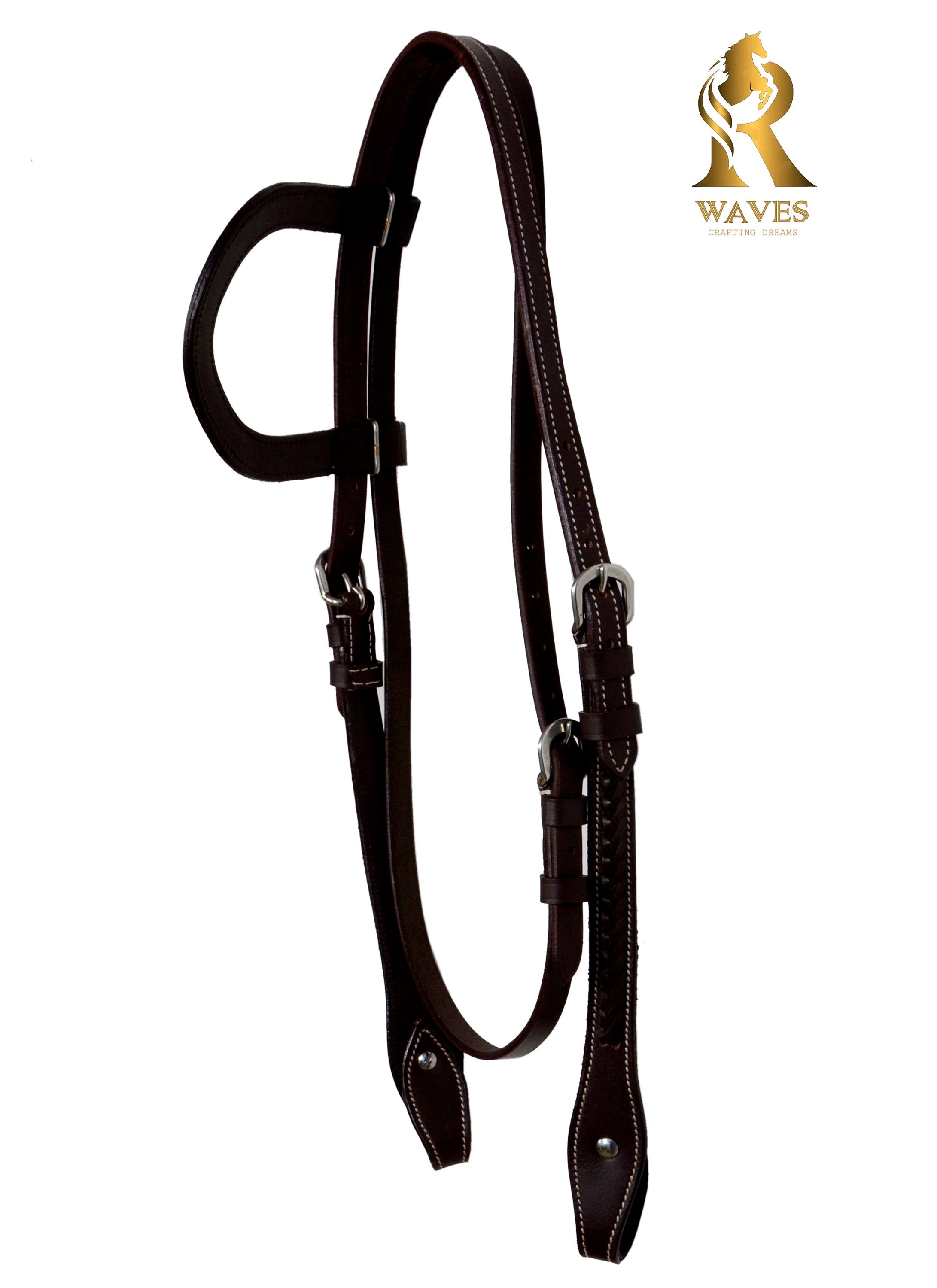 Riding & Farm Animals Pet Supplies RWaves Western Leather One Ear