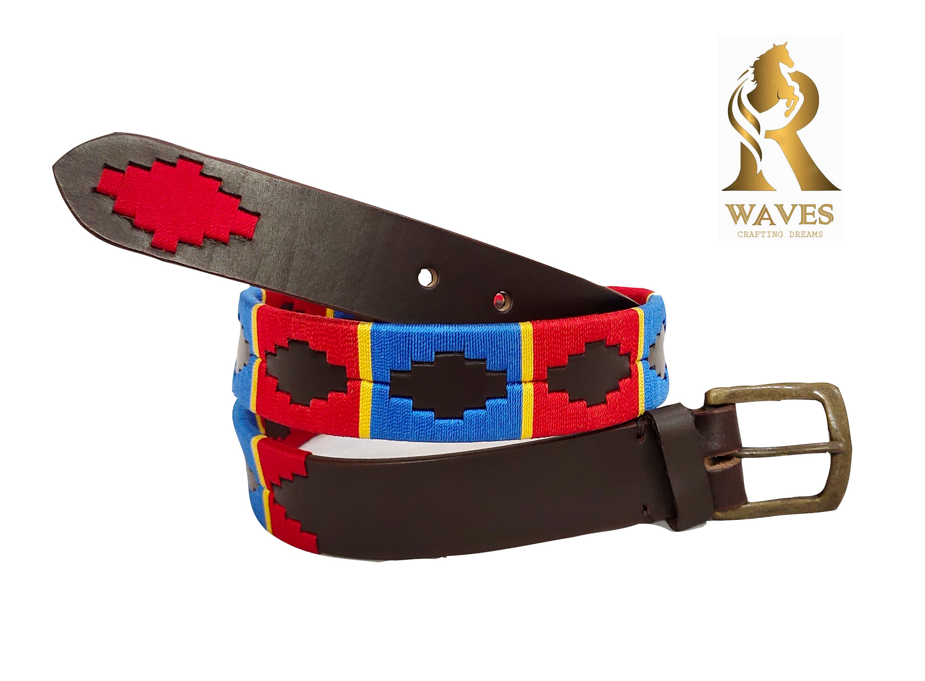 Rwaves Argentine Belts Polo Belts Hand Woven Belt Unisex Belt Etsy