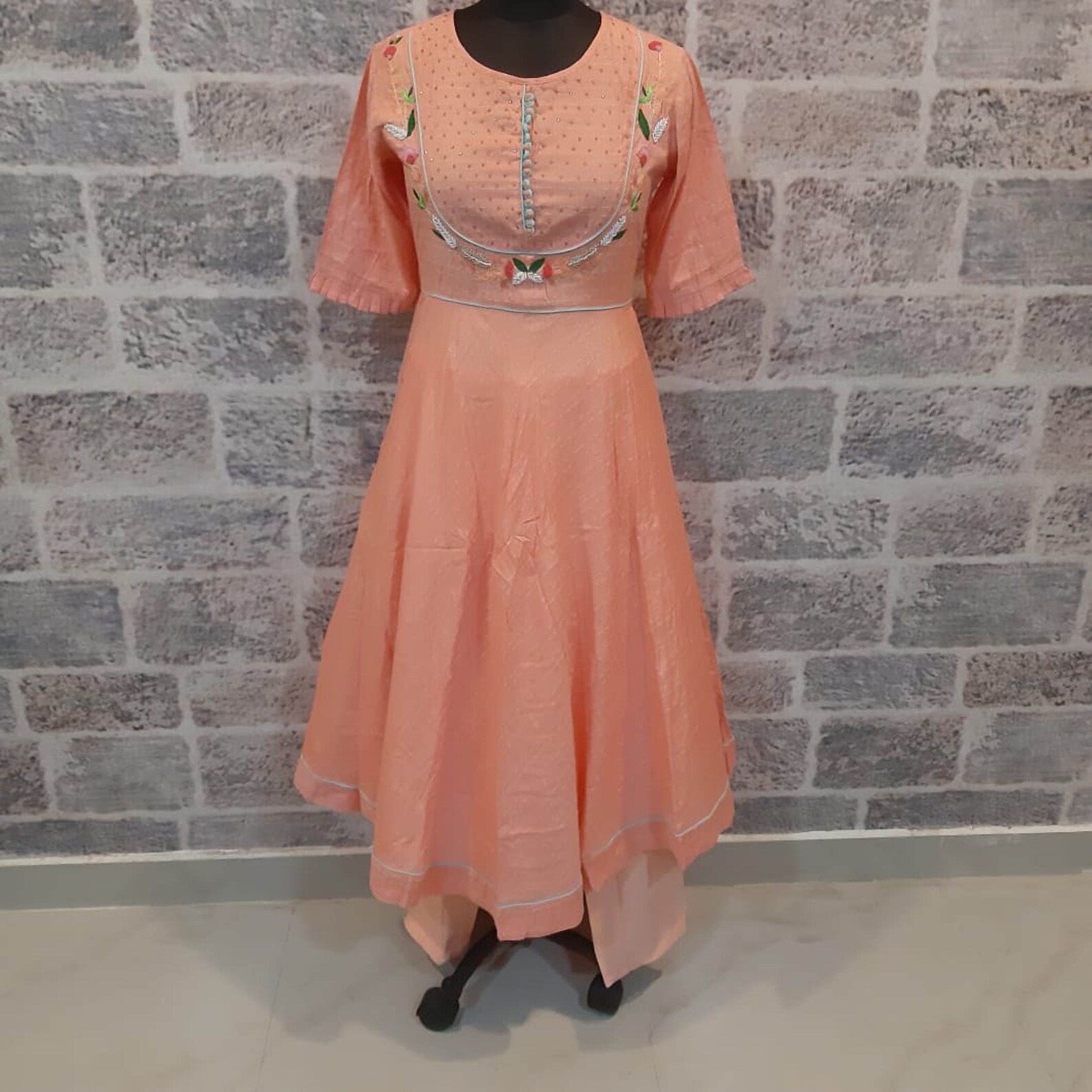 frock kurti with trouser