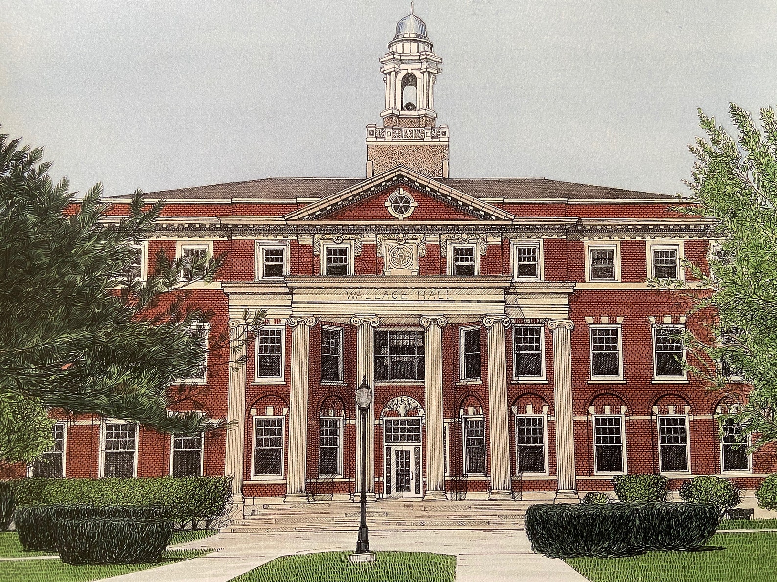 Monmouth College, Wallace Hall, Monmouth, Illinois, College Art