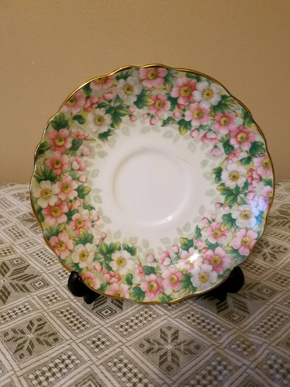 Fine Bone China Staffordshire England Crown Etsy