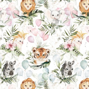 Safari baby girl crib bedding set, Safari crib bedding set girl, Baby crib set girl, Safari nursery bedding set, Safari baby shower gift