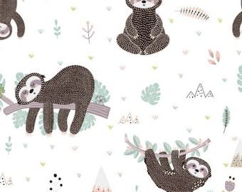 Couverture pour bébé paresseux ~ couverture pour bébé sans distinction de sexe ~ couverture à pois paresseux ~ literie pour bébé paresseux ~ chambre de bébé paresseux ~ cadeau de baby shower paresseux