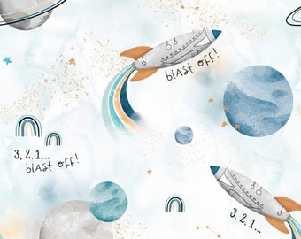 space themed cot bedding