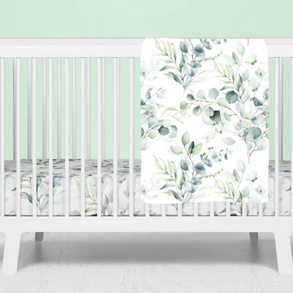 Mint Crib Bedding Etsy
