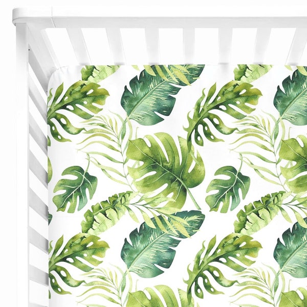 Greenery Crib Sheets Etsy