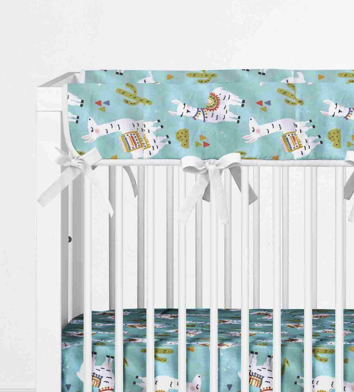 Llama Crib Bedding Set Baby Bedding Crib Sets Boy Llama Etsy