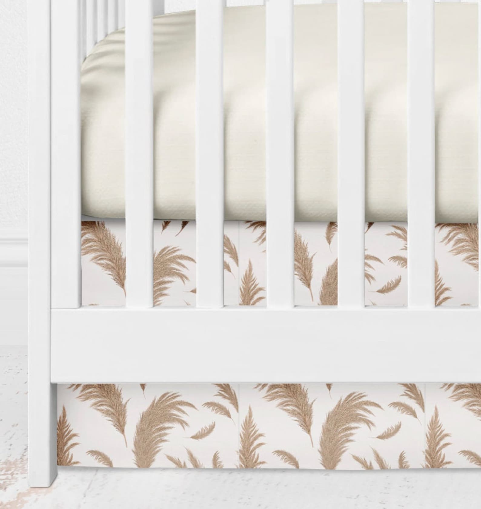 Boho Crib Bedding Set Boho Baby Girl Crib Bedding Set Baby Etsy