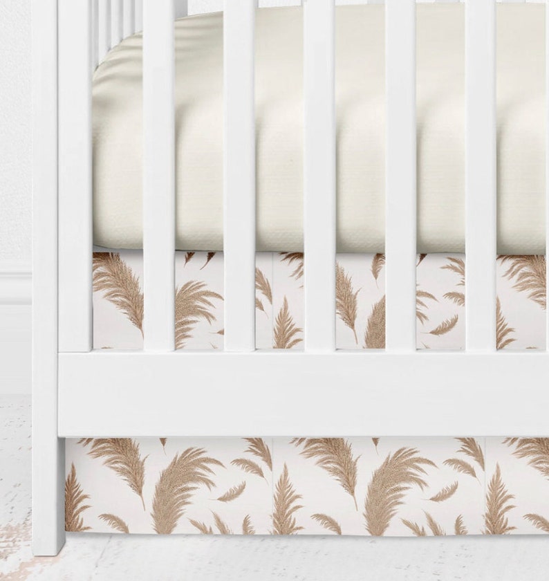 Boho Crib Bedding Set Boho Baby Girl Crib Bedding Set Baby Etsy