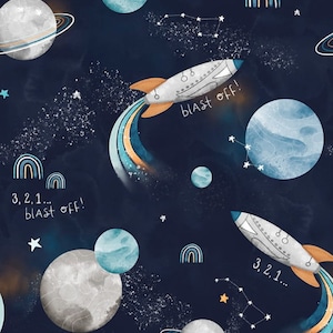 Galaxy crib bedding set ~ Boy crib bedding set ~ Space baby bedding set ~ Space nursery bedding set ~ Space baby shower gift