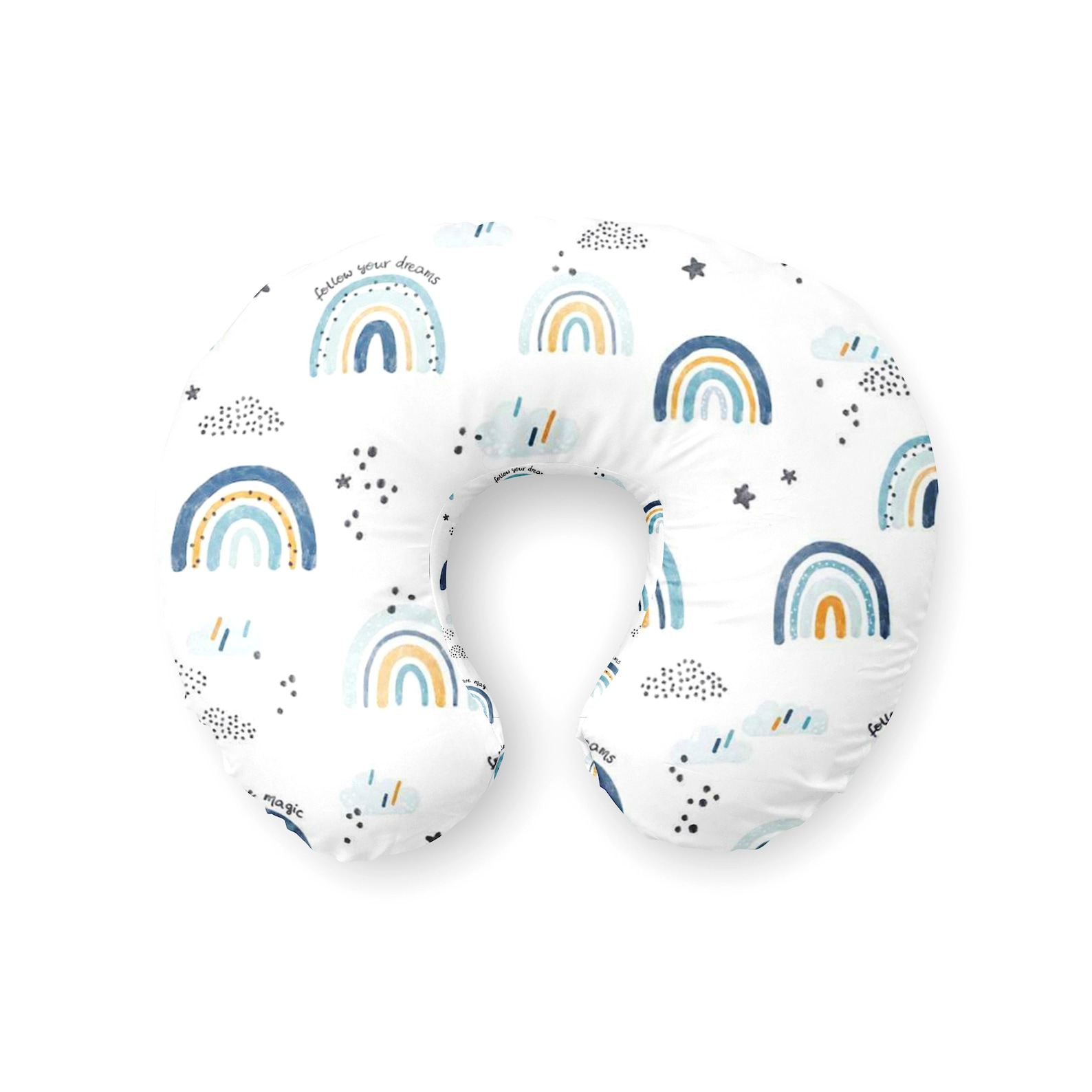 Rainbow Crib Bedding Set Boy Rainbow Bedding Set Baby Etsy