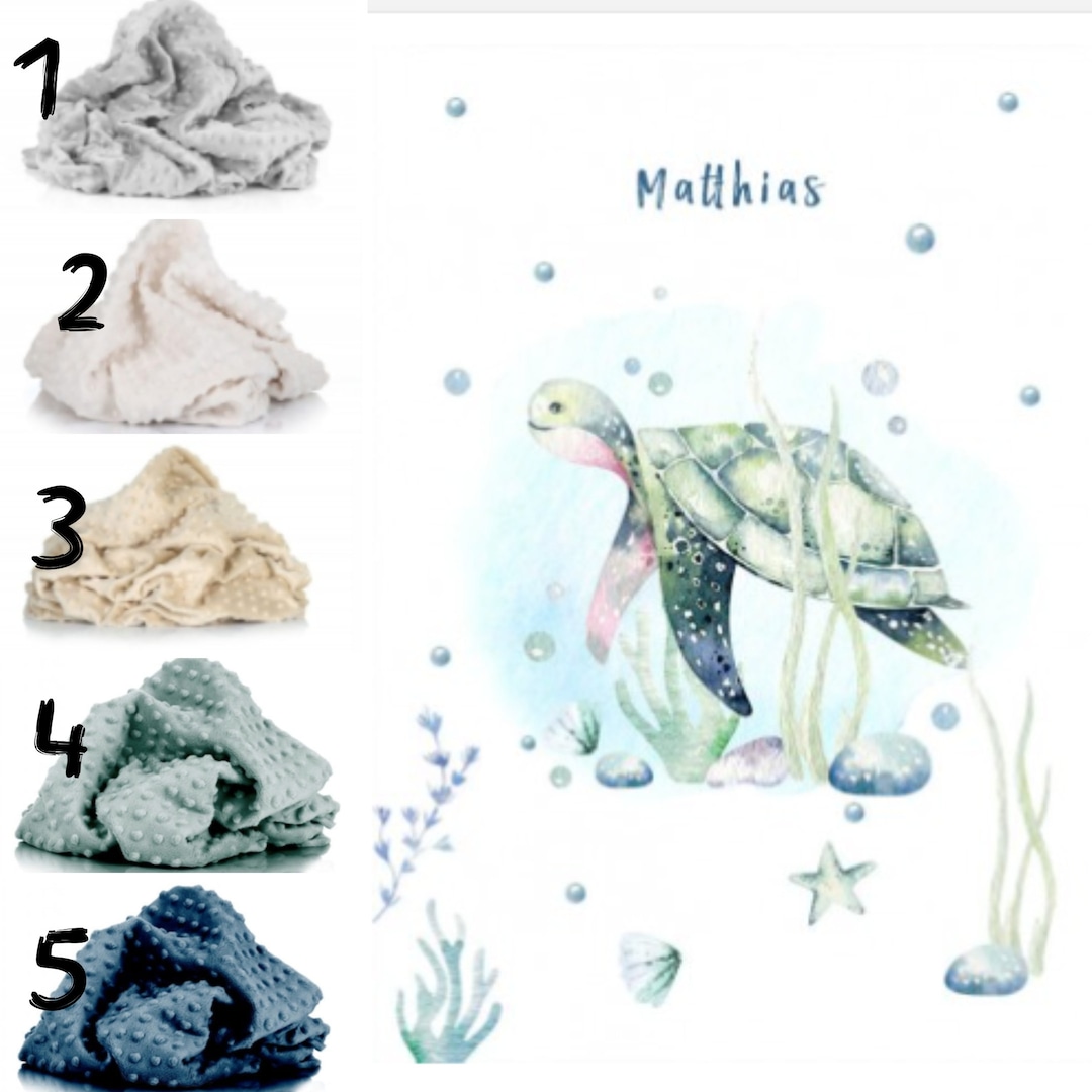 Sea Turtle Crib Bedding Set, Boys Crib Bedding Set, Ocean Baby Bedding Set, Boy Nursery Bedding