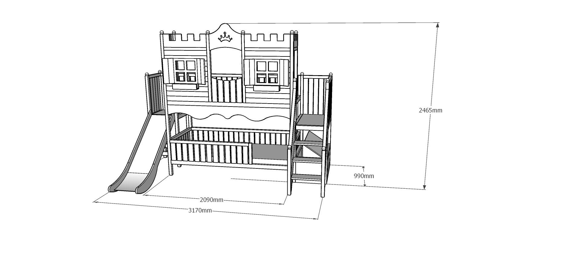 Etagenbett Hausbett Dreambeds kinderbett jugendbett holz haus Etsy