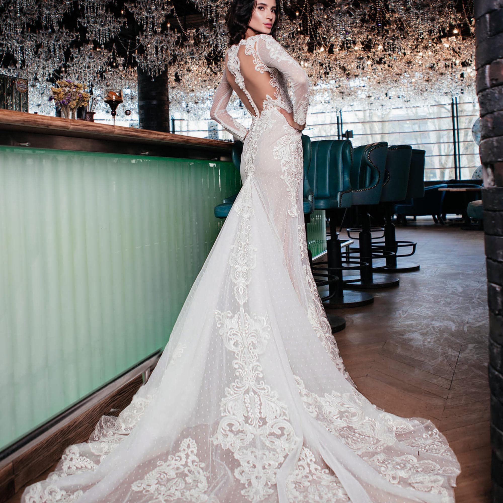 Encaje Berta Vestidos De Novia Precios Vestido De Novia De Alta