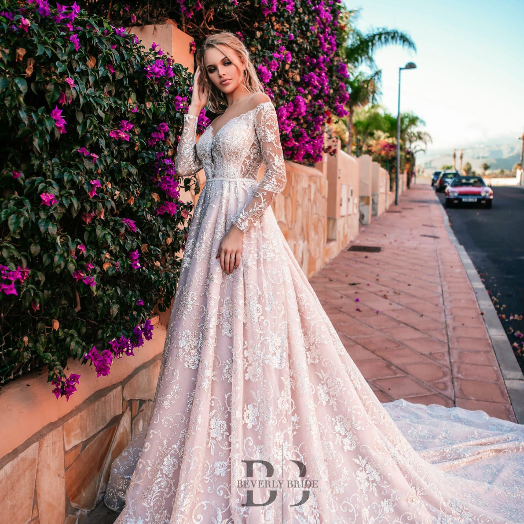 Lace occasion dresses shop with sleeves