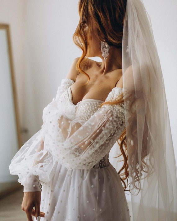Custom Fairycore Wedding Dress Corset-bustier Celestial Princess