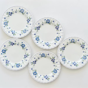 Set of 5 Rotunda by MIKASA Salad Plate or Gravy Boat Stand CAJ02 - Dinnerware Set Replacement, Discontinued China Plate