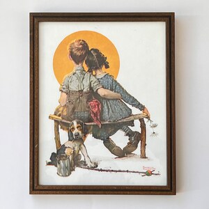 Rockwell Little Girl - Etsy