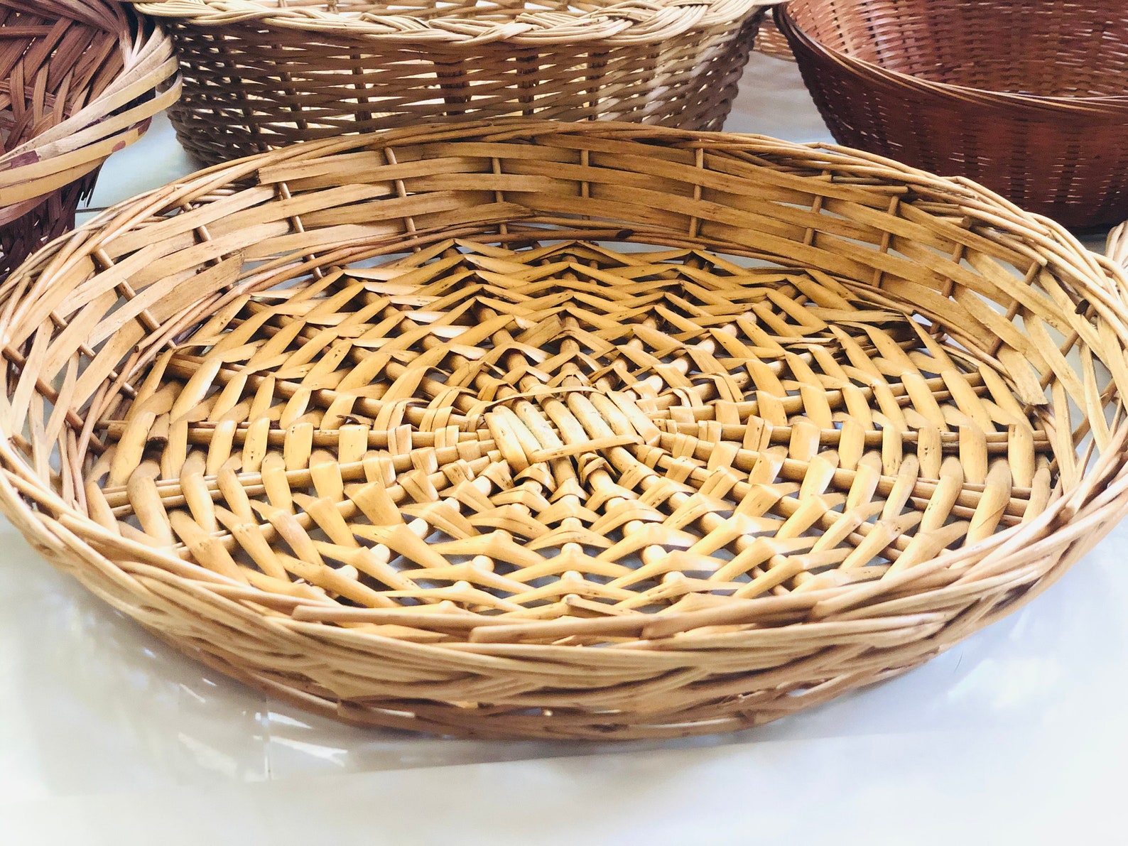 Vintage Basket Wall Collection YOU PICK Bohemian Hippie Etsy