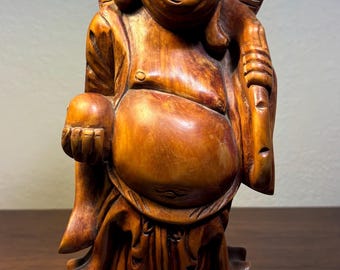 中国の木彫りの神様の像。 - Etsy 日本