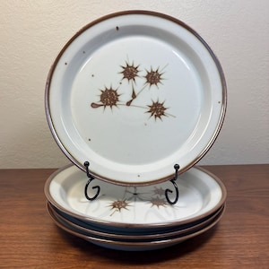 4 Dansk Designs Denmark Frost Platos llanos Niels Refsgaard MCM Juego de gres