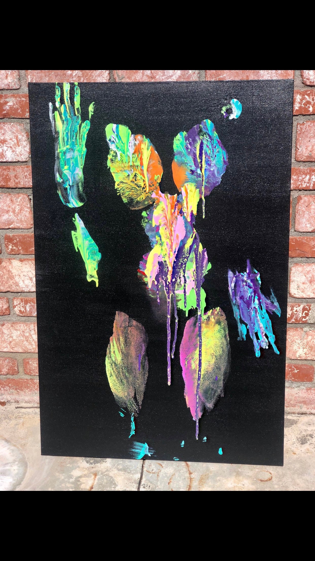 Body Press ArtAcrylicCanvas Etsy