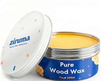 Organic Beeswax Mix for Cutting Boards - No Mineral Oil [7 oz] - Food Grade Natural Wood Conditioner