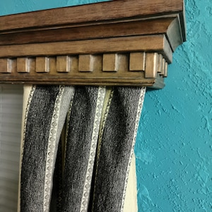 Window cornice/Cornice Window Treatments/Cornice board valance/Cornice board/Wood Cornice Board/Cornice from coniferous wood/