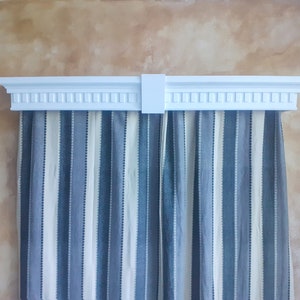 Window cornice/Cornice Window Treatments/Cornice board valance/Cornice board/Wood Cornice Board/Cornice from coniferous wood/145cm to 400 cm