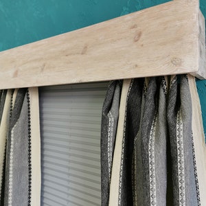 Window cornice/Cornice Window Treatments/Cornice board valance/Cornice board/Wood Cornice Board/Cornice from coniferous wood/Beige Cornice