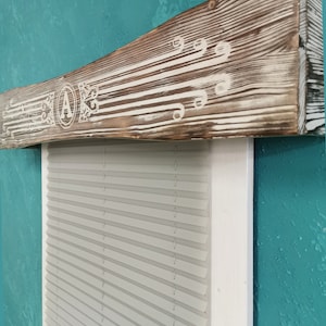 Custom Letter Window cornice/Window Cornice Box/Cornice Window Treatments/Cornice board valance/Cornice board/Wood Cornice Board/