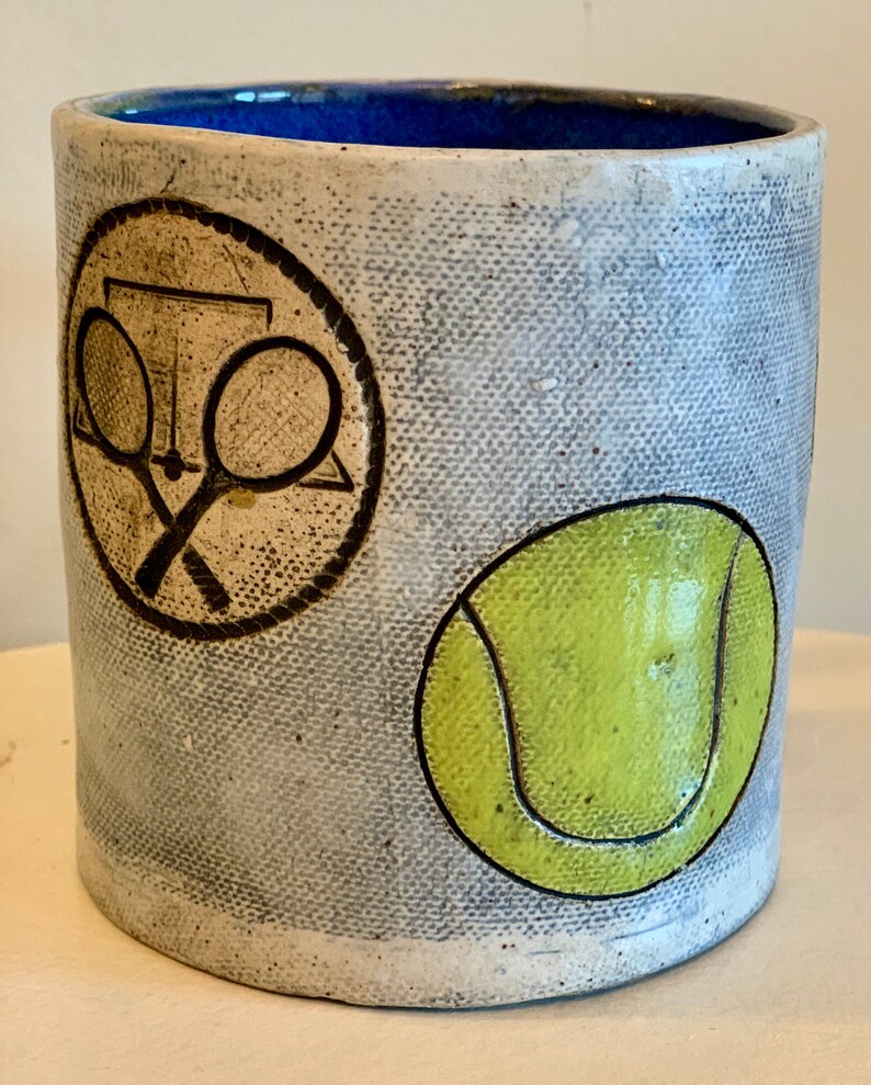 StorytimeCeramics Tennis Queen of the Court Coffee Mug