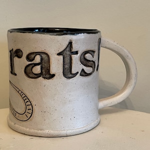 rats! Mug - Handmade Rat Art Pottery Mug