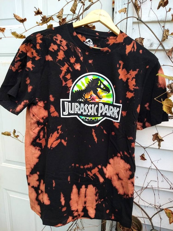 jurassic park tie dye shirt