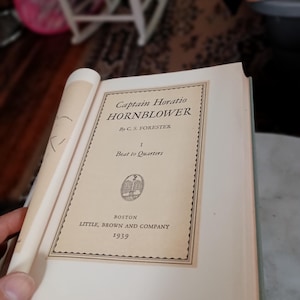 Captain Horatio Hornblower by C. S. Forester Hardcover 3 Volume Set 1939